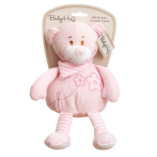 Baby Hug - Ursulet roz moale din plus
